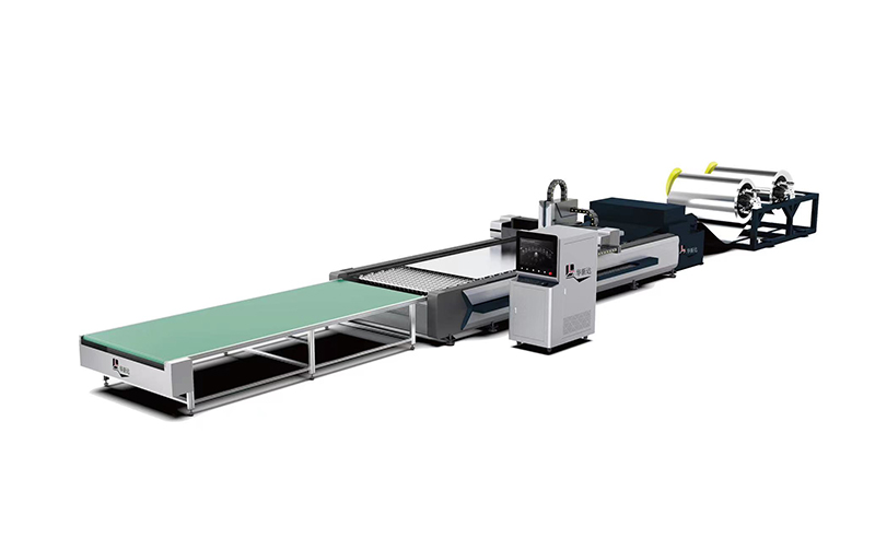 自动上料滚动平台激光切割···